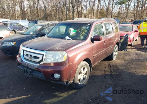 2010 Honda Pilot Ex-L z USA, uszkodzony, nr VIN 5FNYF4H56AB036254